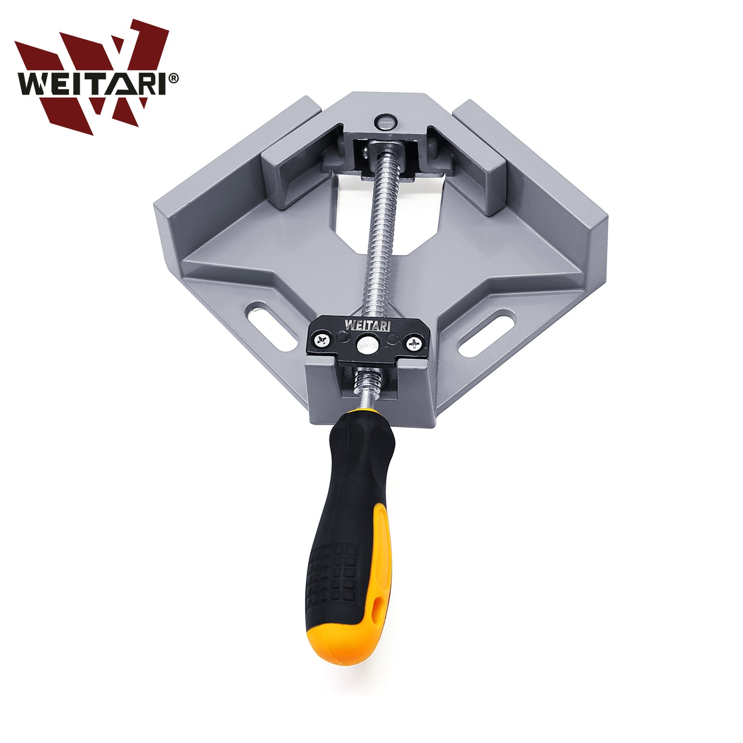 WEITARI® Right Angle Clamp, Aluminium Single Handle 90 Degree Corner Clip with Adjustable Swing Jaw Alloy Woodworking, Photo Framing, Welding and Framing