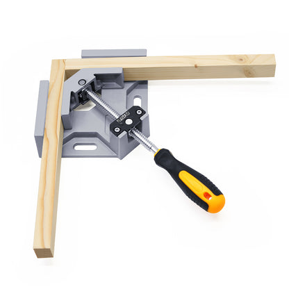 WEITARI® Right Angle Clamp, Aluminium Single Handle 90 Degree Corner Clip with Adjustable Swing Jaw Alloy Woodworking, Photo Framing, Welding and Framing