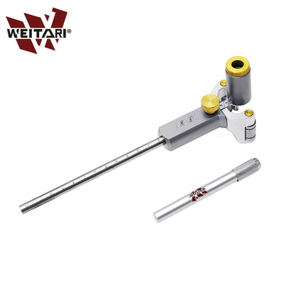 WEITARI Wood Scribe Tool, Woodworking Linear Arc Dual-purpose Scriber Ruler Parallel Line Drawing Tool Measuring Gauge DIY Multifunctional Woodworking Scribe Tools
