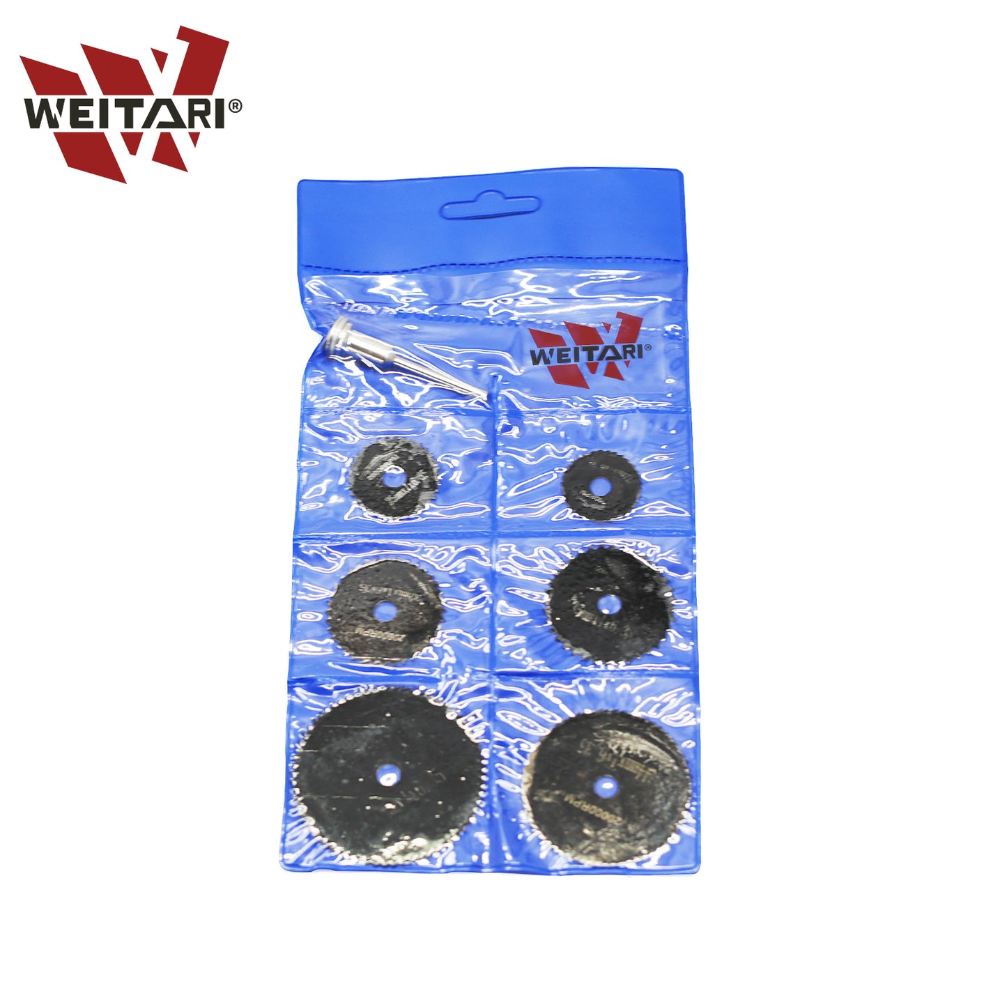 WEITARI 7pcs HSS Steel Circular Saw Blades Cutting Discs Cut-Off Wheel Blades Set for Rotary Tool