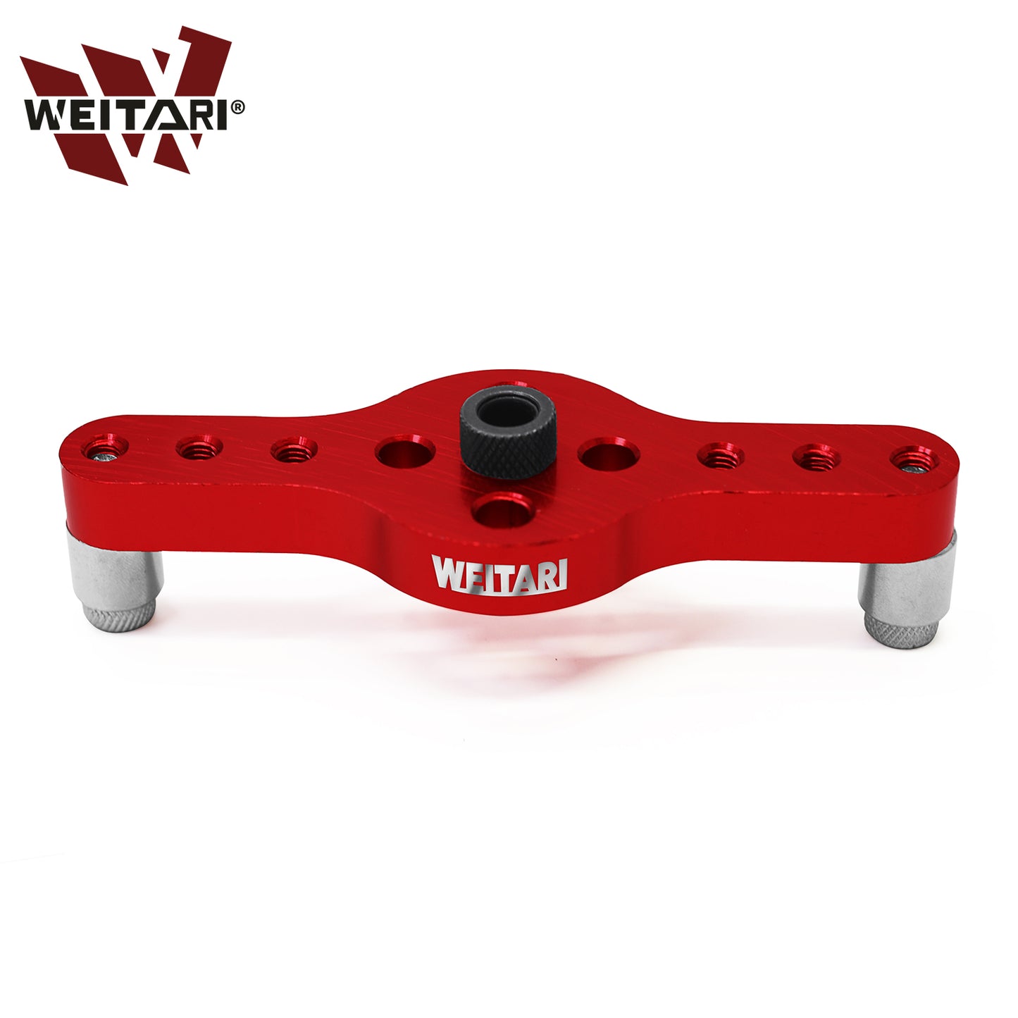 WEITARI® 6 10mm Vertical Self-Centering Drill Guide with Bushing Woodworking Drilling Locator Hole Puncher DIY Tool