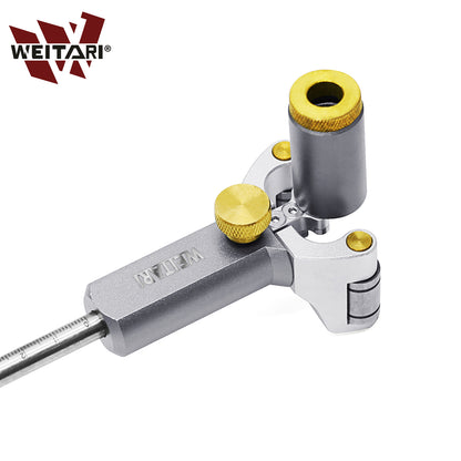 WEITARI Wood Scribe Tool, Woodworking Linear Arc Dual-purpose Scriber Ruler Parallel Line Drawing Tool Measuring Gauge DIY Multifunctional Woodworking Scribe Tools