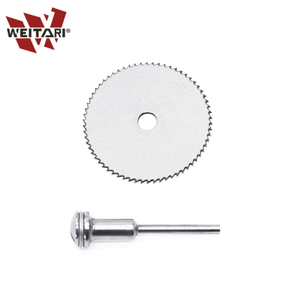 WEITARI 7pcs HSS Steel Circular Saw Blades Cutting Discs Cut-Off Wheel Blades Set for Rotary Tool