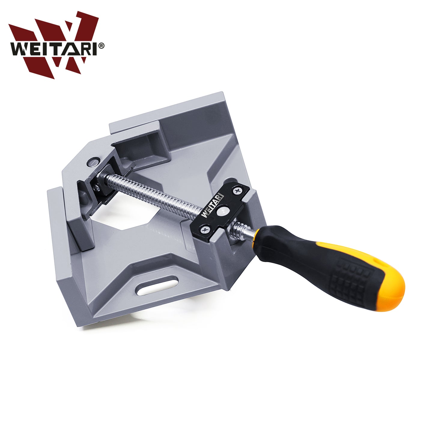 WEITARI® Right Angle Clamp, Aluminium Single Handle 90 Degree Corner Clip with Adjustable Swing Jaw Alloy Woodworking, Photo Framing, Welding and Framing