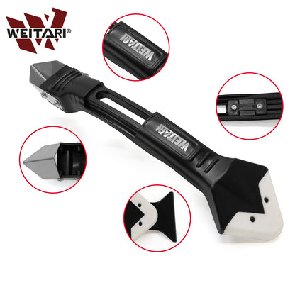 Herramienta de calafateo de silicona 3 en 1