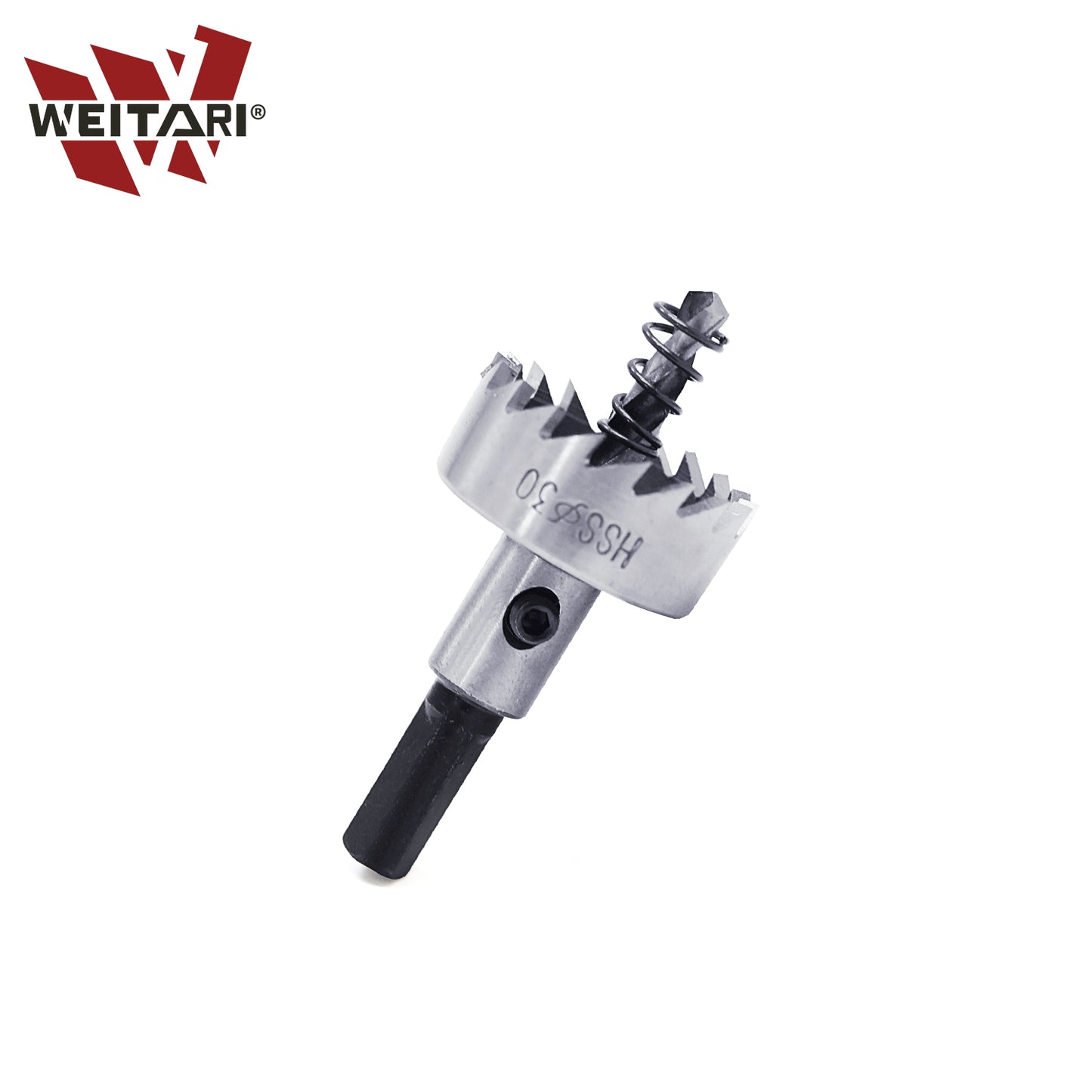 WEITARI 5Pcs HSS Hole Saw Cutter 16-30mm 5/8-Inch to 1-3/16 Inch, Drill Bits Set Heavy Duty Tool Kit for Stainless Steel, Aluminum Alloy, Plastic and Wood