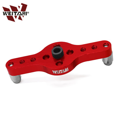 WEITARI® 6 10mm Vertical Self-Centering Drill Guide with Bushing Woodworking Drilling Locator Hole Puncher DIY Tool