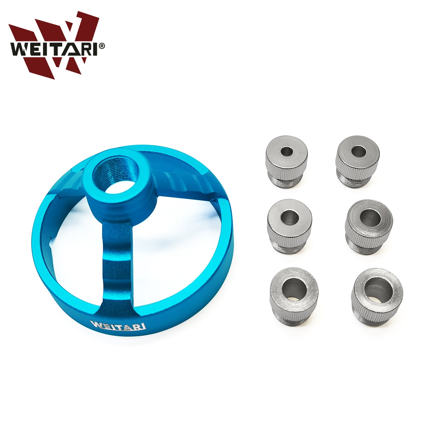 WEITARI® Drill Press Guide Jig,6/7/8/9/10mm Drill Bushings Vertical Hole Woodworking for Electric Power Hand Drill