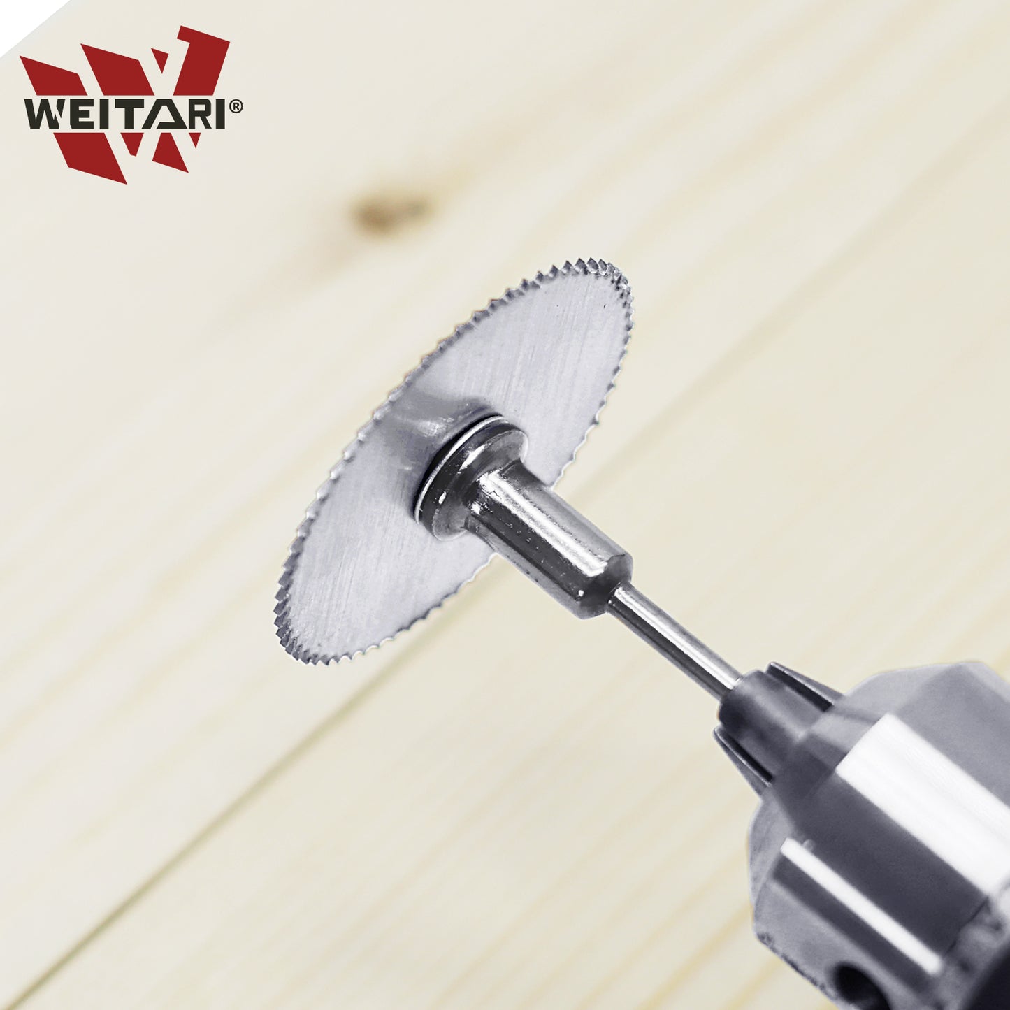 WEITARI 7pcs HSS Steel Circular Saw Blades Cutting Discs Cut-Off Wheel Blades Set for Rotary Tool