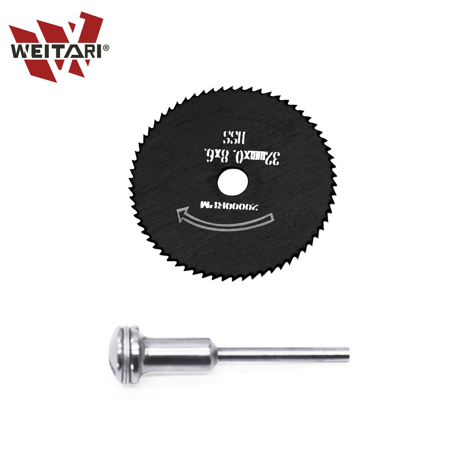 WEITARI 7pcs HSS Steel Circular Saw Blades Cutting Discs Cut-Off Wheel Blades Set for Rotary Tool