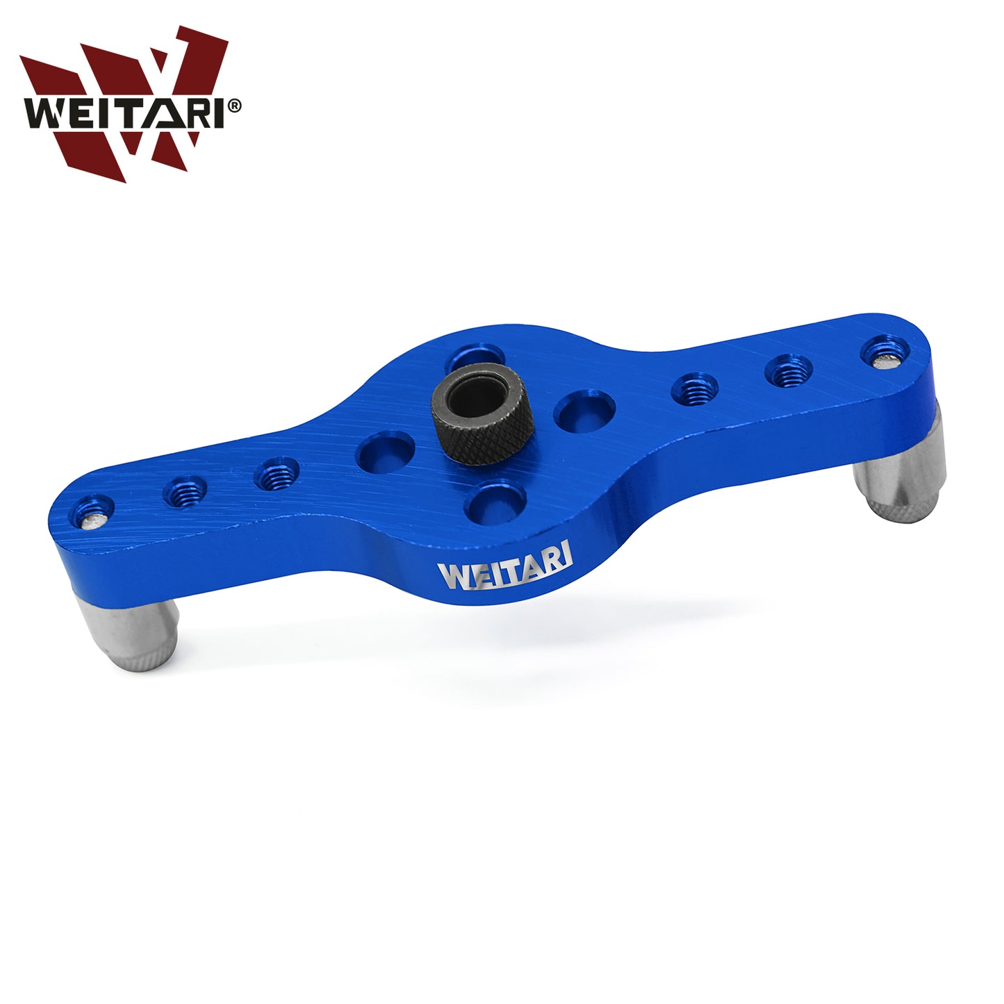 WEITARI® 6 10mm Vertical Self-Centering Drill Guide with Bushing Woodworking Drilling Locator Hole Puncher DIY Tool