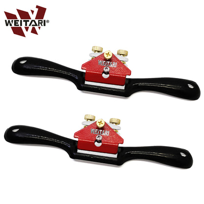 WEITARI® 9 Inch Hand Planer Cutting Edge Woodworking Planer,Adjustable Screw Spoke Shave Wood Working Hand Tool