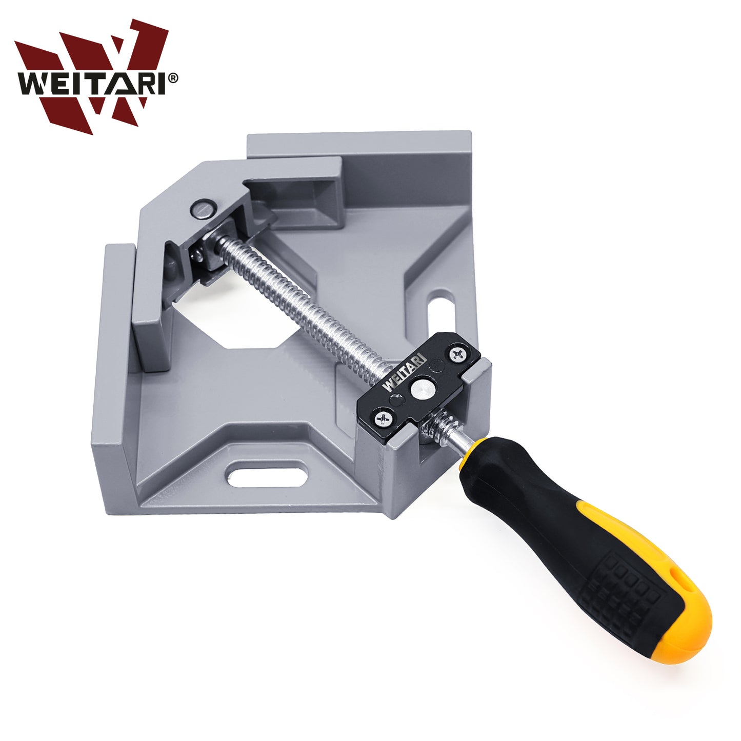 WEITARI® Right Angle Clamp, Aluminium Single Handle 90 Degree Corner Clip with Adjustable Swing Jaw Alloy Woodworking, Photo Framing, Welding and Framing