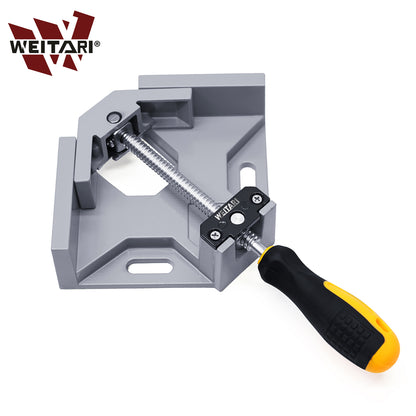 WEITARI® Right Angle Clamp, Aluminium Single Handle 90 Degree Corner Clip with Adjustable Swing Jaw Alloy Woodworking, Photo Framing, Welding and Framing