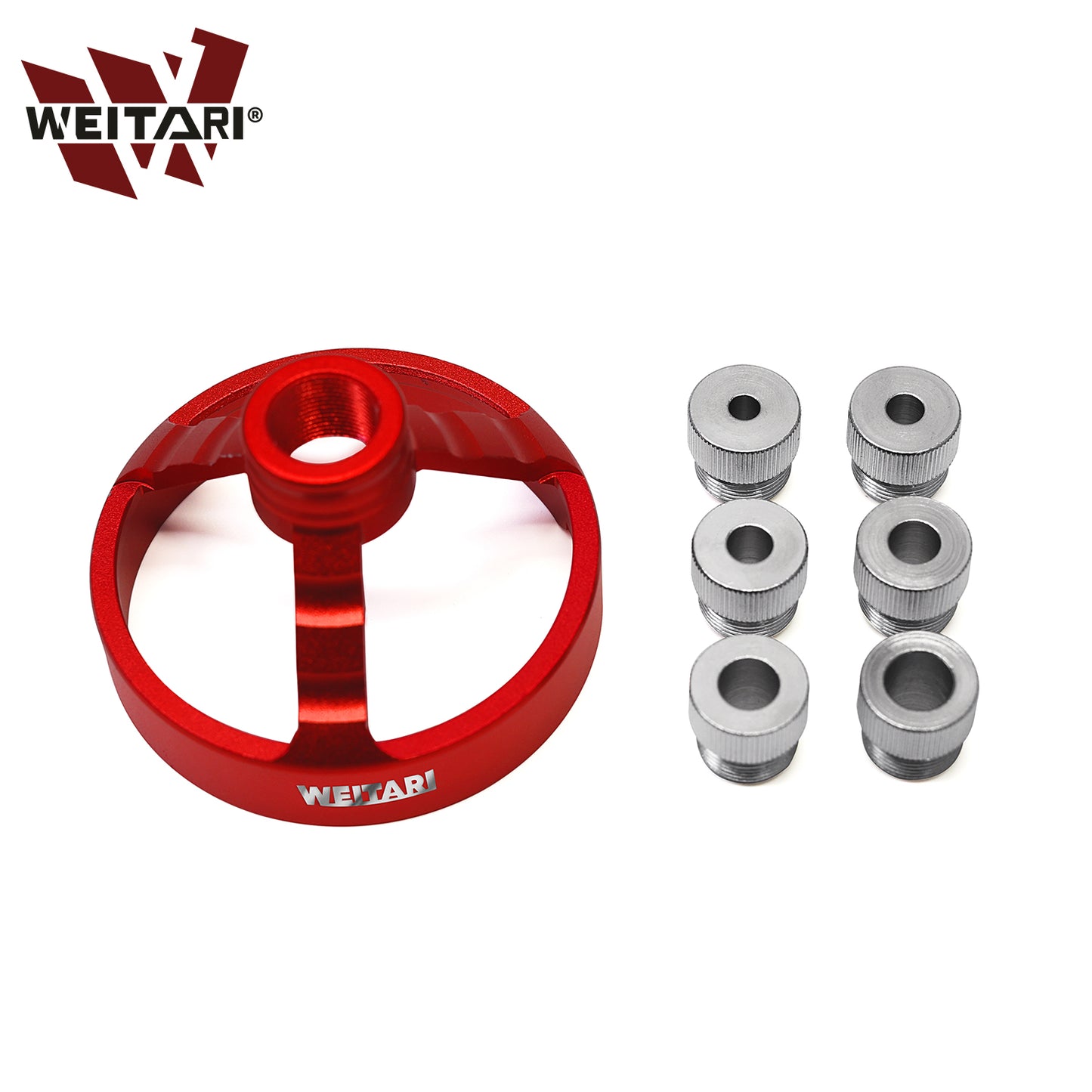 WEITARI® Drill Press Guide Jig,6/7/8/9/10mm Drill Bushings Vertical Hole Woodworking for Electric Power Hand Drill