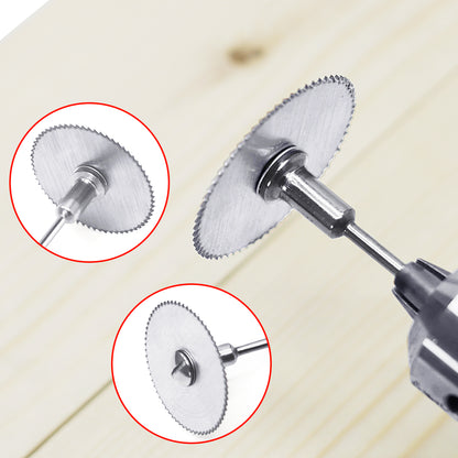 WEITARI 7pcs HSS Steel Circular Saw Blades Cutting Discs Cut-Off Wheel Blades Set for Rotary Tool