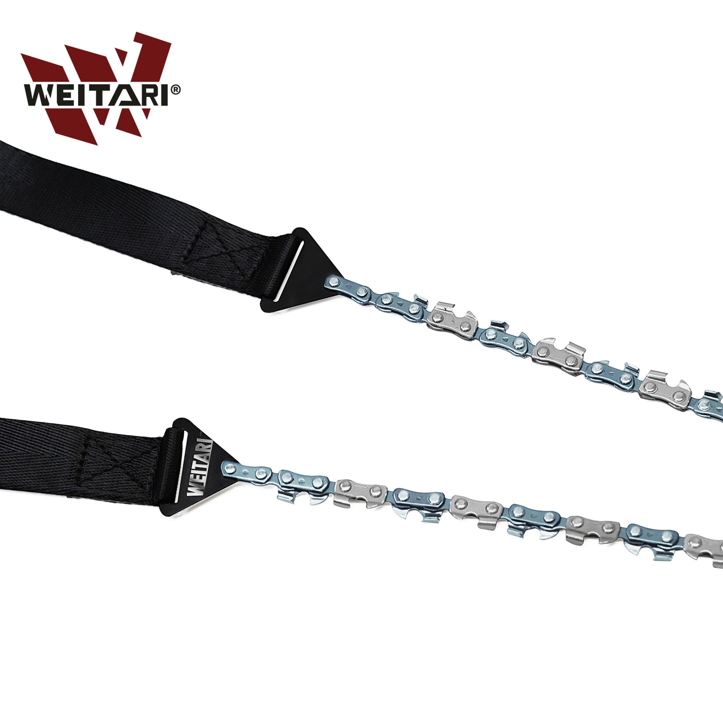 WEITARI® Pocket chainsaw 27 Inch with 33 Sharp Teeth Blades Hand Compact Saw Tools for Camping Hunting Tree Cutting Outdoor Survival Garden Work(27 inches -33teeth)