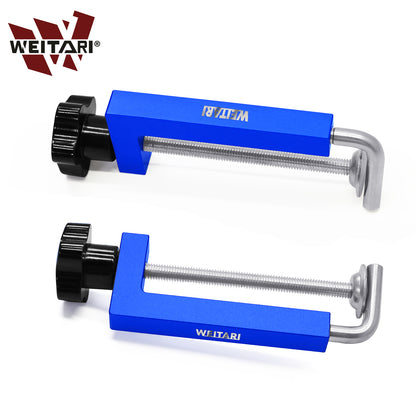 WEITARI® Universal Fence Clip Clamps Woodworking 4 Inch Fixing Clip Adjustable for Packing Cabinet