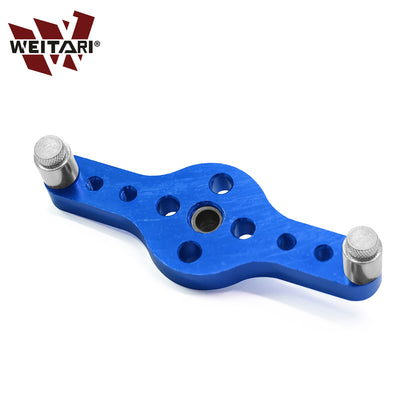 WEITARI® 6 10mm Vertical Self-Centering Drill Guide with Bushing Woodworking Drilling Locator Hole Puncher DIY Tool