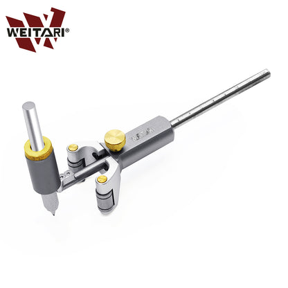 WEITARI Wood Scribe Tool, Woodworking Linear Arc Dual-purpose Scriber Ruler Parallel Line Drawing Tool Measuring Gauge DIY Multifunctional Woodworking Scribe Tools