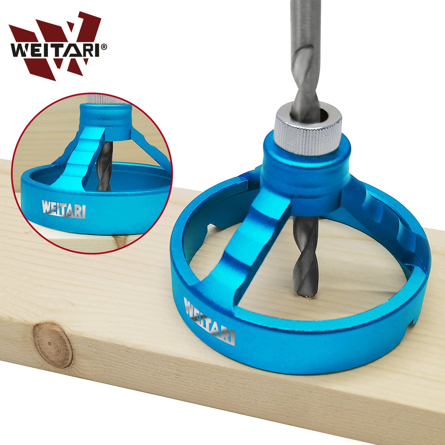 WEITARI® Drill Press Guide Jig,6/7/8/9/10mm Drill Bushings Vertical Hole Woodworking for Electric Power Hand Drill