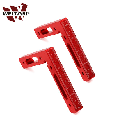 WEITARI® Precision Right Angle Positioning Squares Ruler Clamp