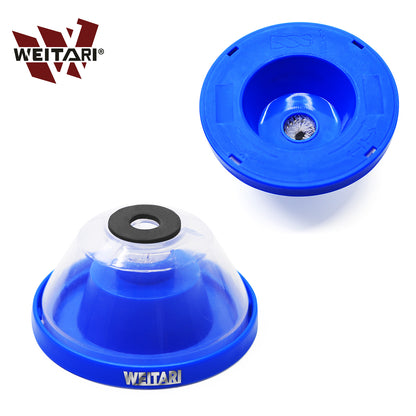 WEITARI® 2Pcs Drill Dust Collector,Drywall Dust Collector, Drill Dust Collector for Electric Hammer and Drill, Hole Saw Dust Bowl, Shockproof Dust Catcher with Sealing Cover & Anti-Skid Sponge