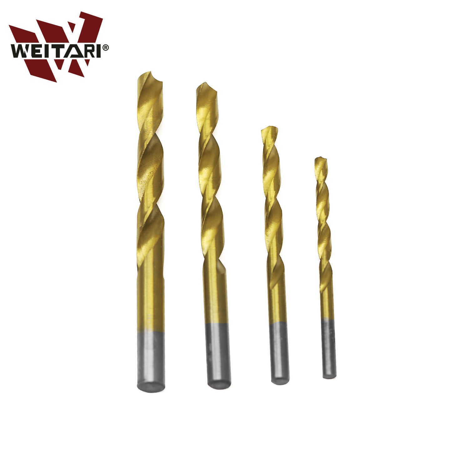 WEITARI® Drill Guide Jig, 4 Bits for Straight and 30 45 90 Degree Angled Holes, 4 Sizes All Metal Jig for Stairs Handrail, Cable Railing, Deck, Wood Post and Lag Screw