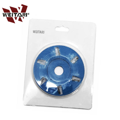 Disco de talla de madera de 6 dientes 