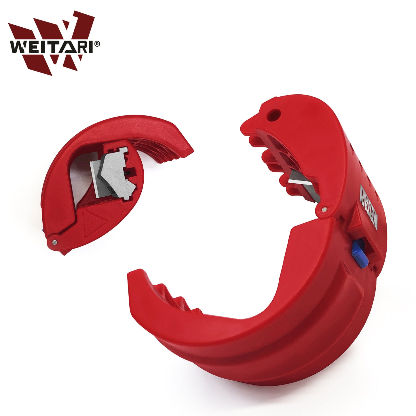 WEITARI® PVC pipe cutter tool Cutter for plastic pipes and sealing sleeves 20 – 50 mm