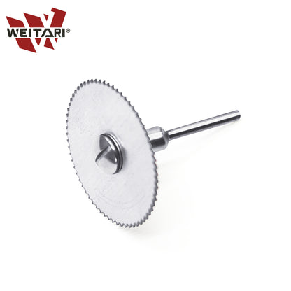 WEITARI 7pcs HSS Steel Circular Saw Blades Cutting Discs Cut-Off Wheel Blades Set for Rotary Tool