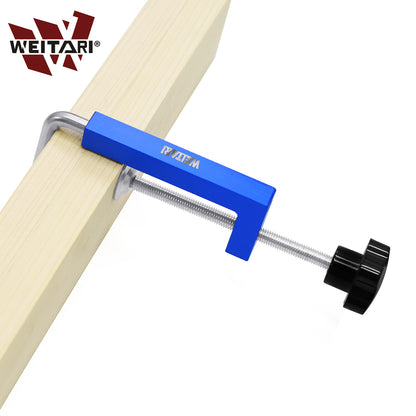 WEITARI® Universal Fence Clip Clamps Woodworking 4 Inch Fixing Clip Adjustable for Packing Cabinet