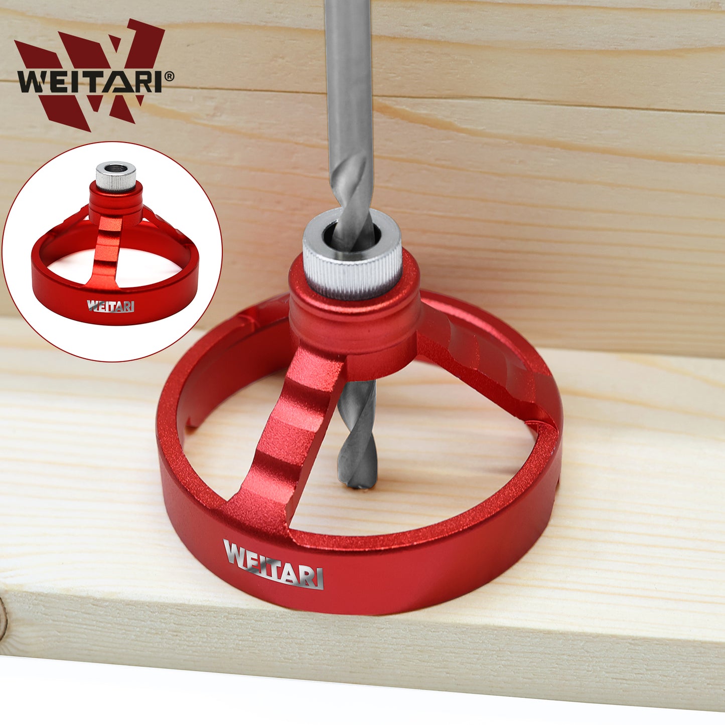 WEITARI® Drill Press Guide Jig,6/7/8/9/10mm Drill Bushings Vertical Hole Woodworking for Electric Power Hand Drill