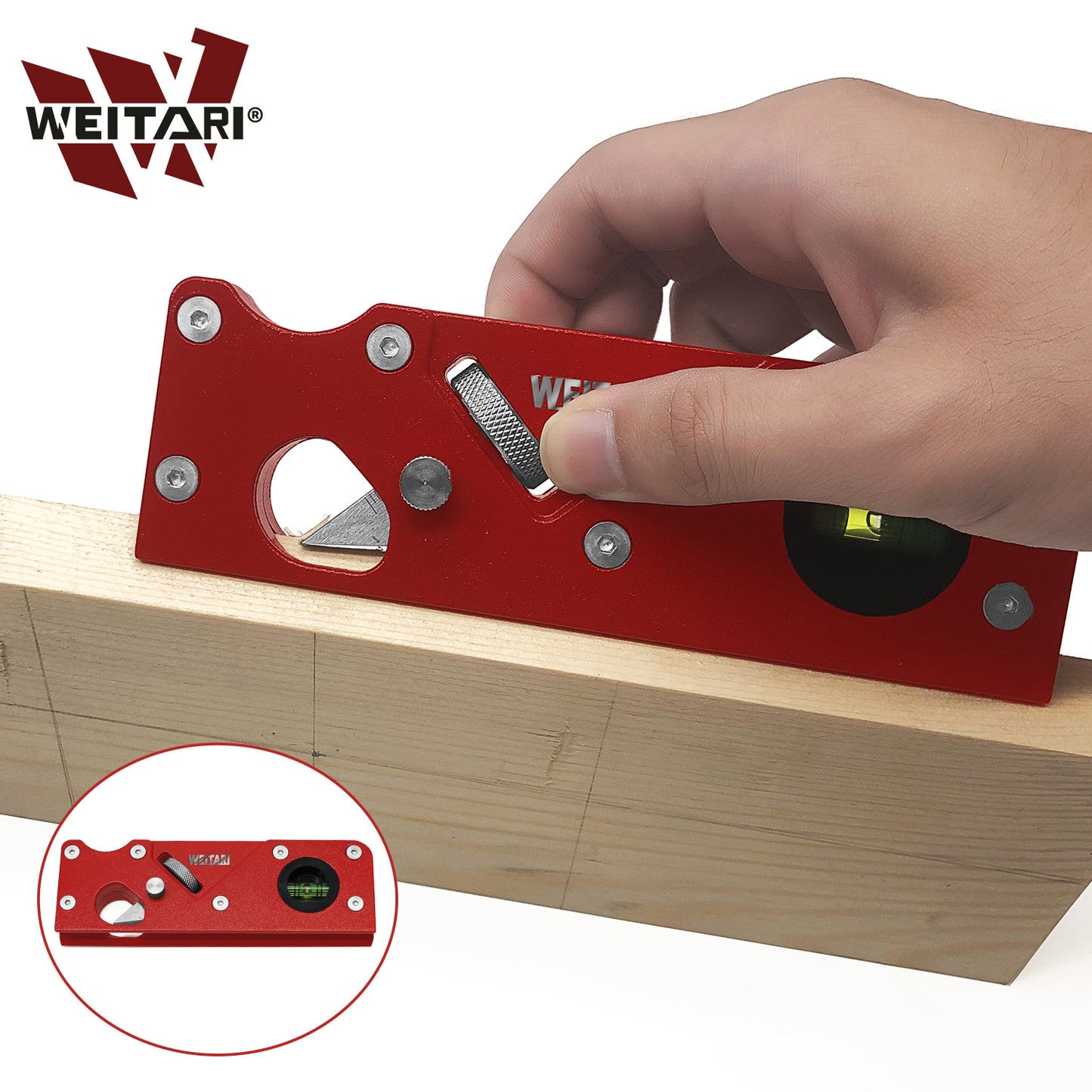 Cepilladora manual de bisel de 45 grados 