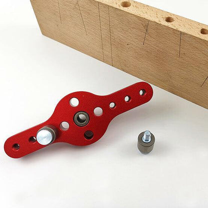 WEITARI® 6 10mm Vertical Self-Centering Drill Guide with Bushing Woodworking Drilling Locator Hole Puncher DIY Tool