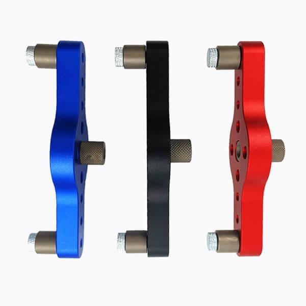 WEITARI® 6 10mm Vertical Self-Centering Drill Guide with Bushing Woodworking Drilling Locator Hole Puncher DIY Tool