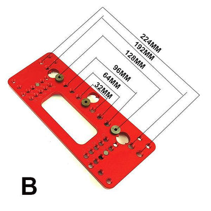 WEITARI® Cabinet Hardware Template for Handle and Knob