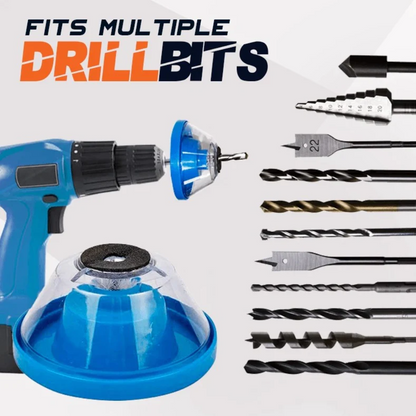 WEITARI® 2Pcs Drill Dust Collector,Drywall Dust Collector, Drill Dust Collector for Electric Hammer and Drill, Hole Saw Dust Bowl, Shockproof Dust Catcher with Sealing Cover & Anti-Skid Sponge