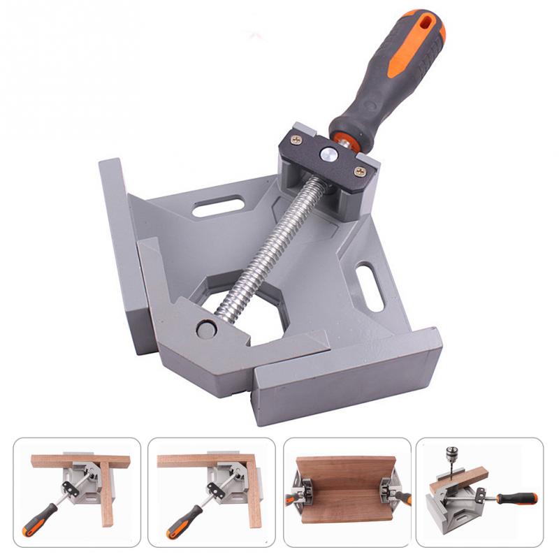 WEITARI® Right Angle Clamp, Aluminium Single Handle 90 Degree Corner Clip with Adjustable Swing Jaw Alloy Woodworking, Photo Framing, Welding and Framing