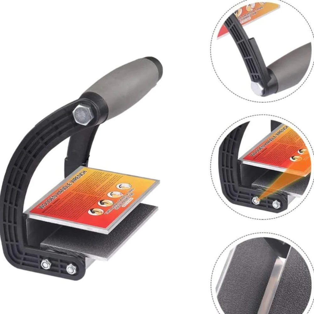 Elevador de panel de abrazadera de fácil agarre