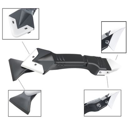 Herramienta de calafateo de silicona 3 en 1
