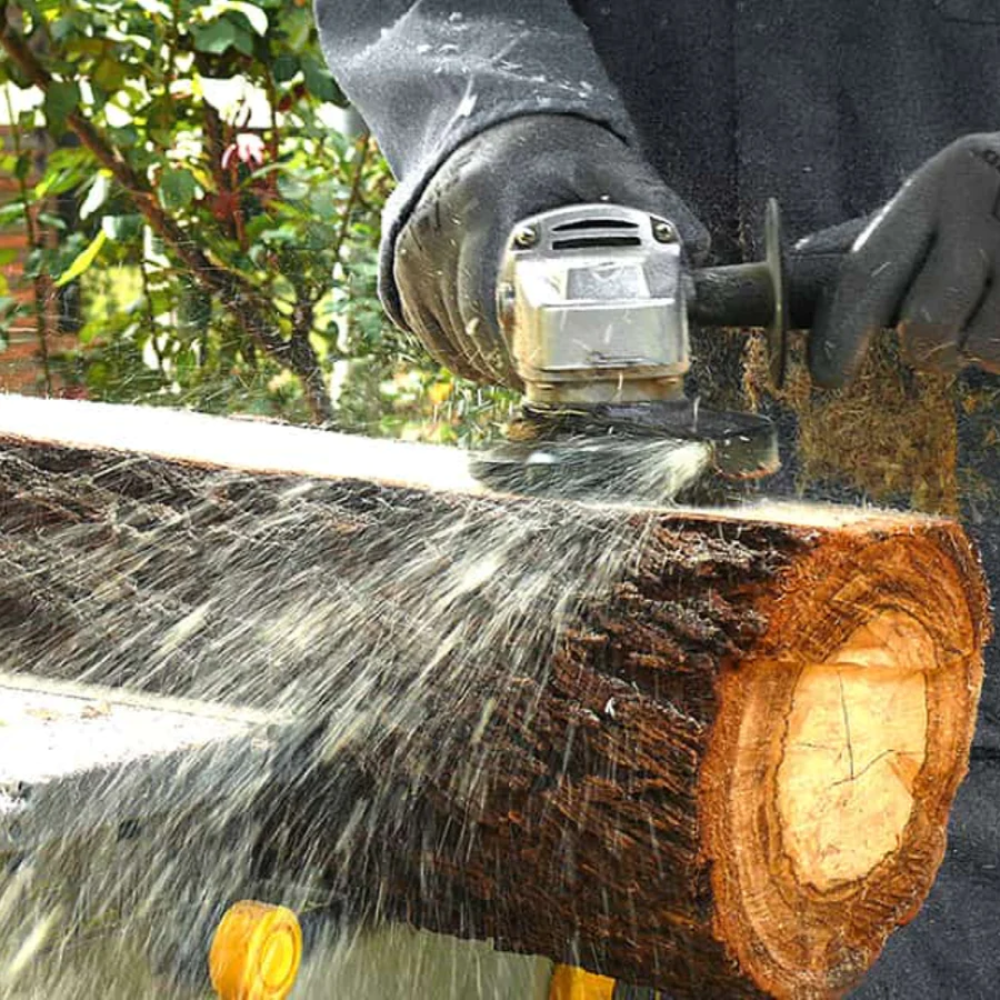 Disco de talla de madera de 6 dientes 