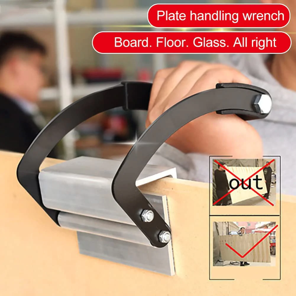 Elevador de panel de abrazadera de fácil agarre