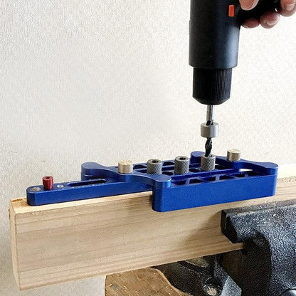 WEITARI® Self Centering Doweling Jig Punch Locator Dowel Jig Kit 1/4 3/8 5/16inch Drill Guide Sleeve Tool