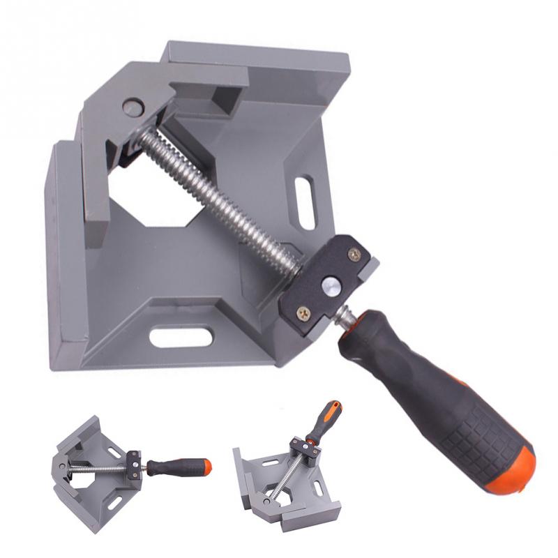 WEITARI® Right Angle Clamp, Aluminium Single Handle 90 Degree Corner Clip with Adjustable Swing Jaw Alloy Woodworking, Photo Framing, Welding and Framing