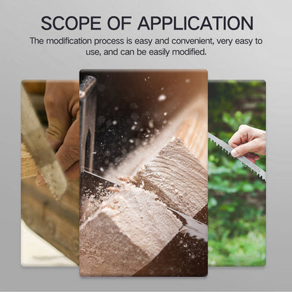 WEITARI® Electric Drill to Reciprocating Saw Adapter Chainsaw Conversion Head Saw Blades Handle Kit,Power Hand Saw Drill Attachment, Jig Saw Attachment,Drill Saw Attachment