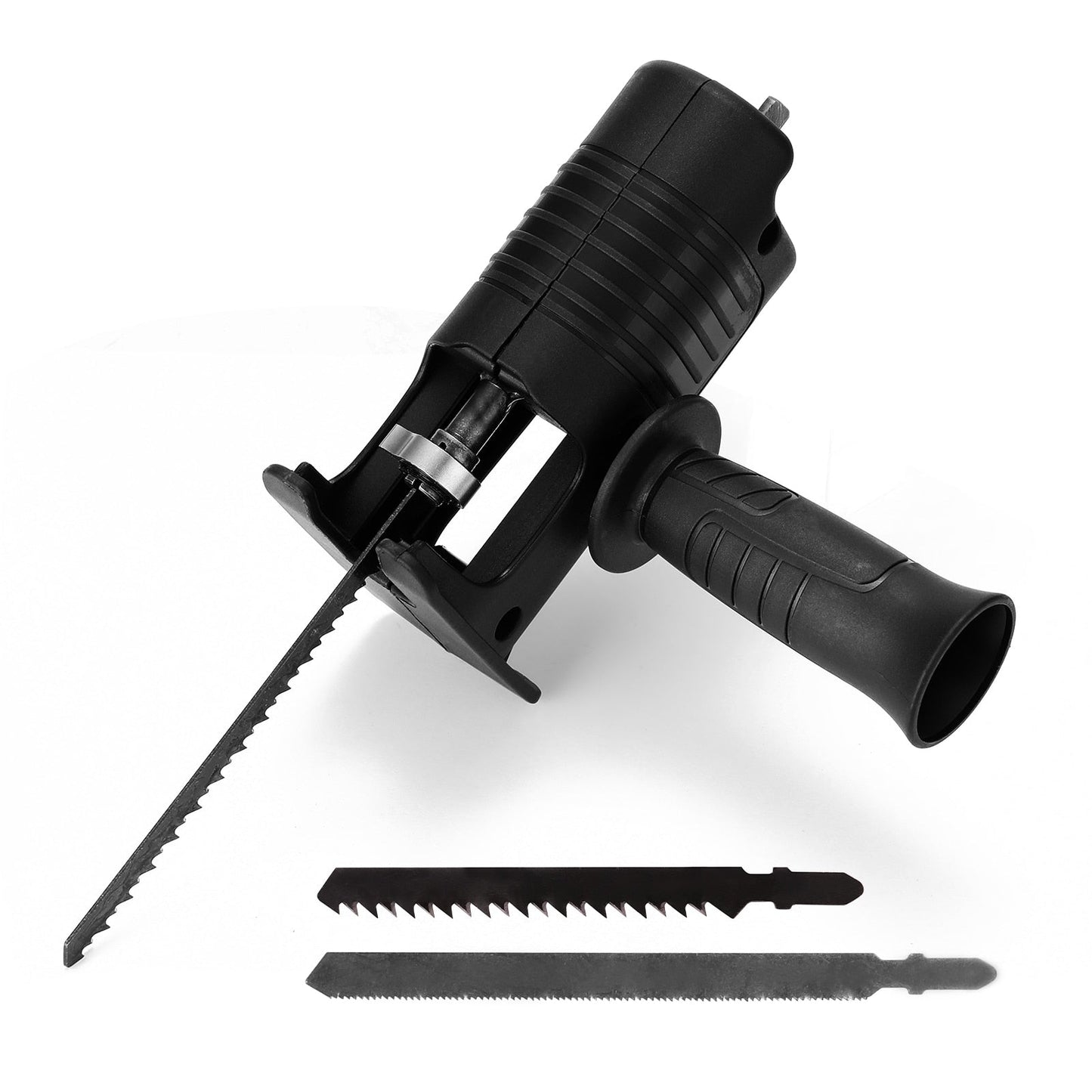 WEITARI® Electric Drill to Reciprocating Saw Adapter Chainsaw Conversion Head Saw Blades Handle Kit,Power Hand Saw Drill Attachment, Jig Saw Attachment,Drill Saw Attachment