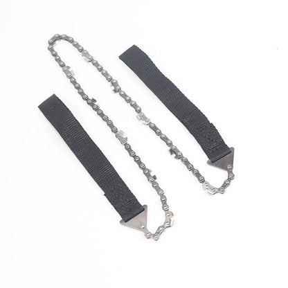 WEITARI® Pocket chainsaw 27 Inch with 33 Sharp Teeth Blades Hand Compact Saw Tools for Camping Hunting Tree Cutting Outdoor Survival Garden Work(27 inches -33teeth)