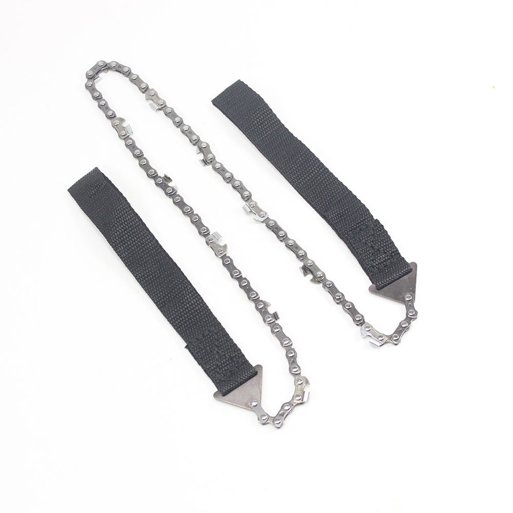 WEITARI® Pocket chainsaw 27 Inch with 33 Sharp Teeth Blades Hand Compact Saw Tools for Camping Hunting Tree Cutting Outdoor Survival Garden Work(27 inches -33teeth)