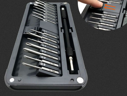 WEITARI Precision Screwdriver Set, 30 in 1 Mini Screwdriver, Screwdriver Bit Sets, Multifunction Precision Screwdriver Kit, Repair Tool Kit for Electronics, Computer, Eyeglass, Phone, Watch